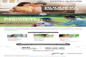 Avail special introductory offer at Godrej Nurture in Sector 150, Noida